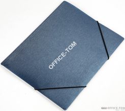 Teczka A5 z gumką SIMPLE niebieska Panta Plast