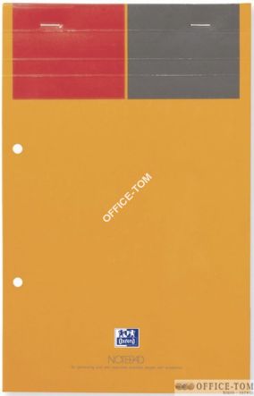 A4+ 80k linia żółte kartki Oxford Notepad International
