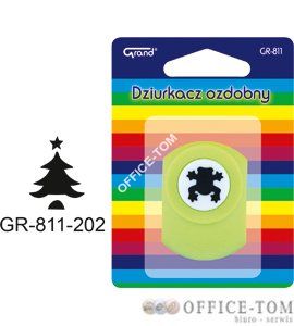 Dziurkacz ozdobny mały 1,8cm GRAND 811CH-202 CHOINKA