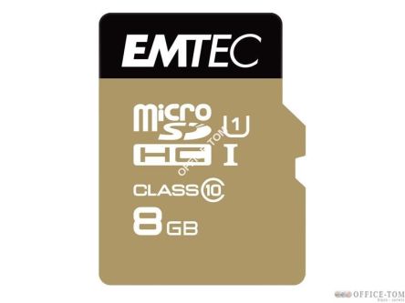 MicroSDHC 8GB Class10 Gold +