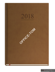 Terminarz B5 klasyczny ciemny brąż tydzień/1-nej stronie T-221V-S2 Michalczyk i Prokop