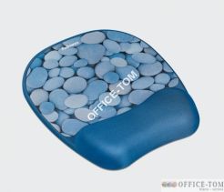 Podkładka żelowa pod mysz i nadgarstek FELLOWES Memory Foam, kamyki