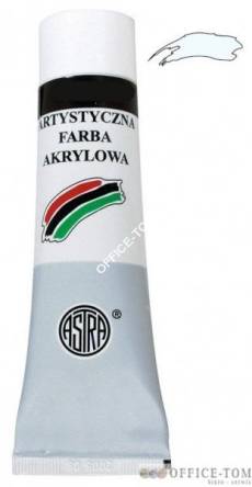 Farba akrylowa 60ml biel tytan