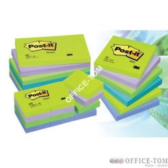 Bloczki samoprzylepne 3M POST-IT® 655MT 127x76 Paleta miętowa 600k