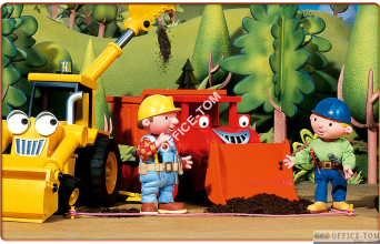 Puzzle Bob i Marta na budowie - Puzzle Ramkowe 15 elementów TREFL 31068