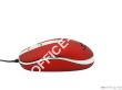 Mysz mini optyczna TRACER TRM-125  APUR RED  USB- zwiajny czerwony - 2