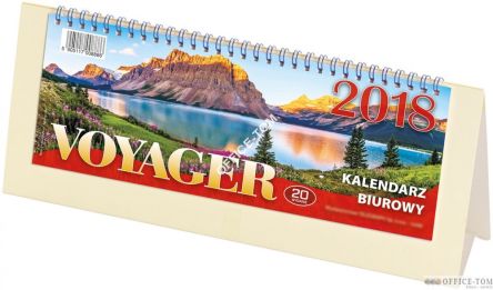 Kalendarz biurowy stojący VOYAGER H4-k krem 310x126 Telegraph