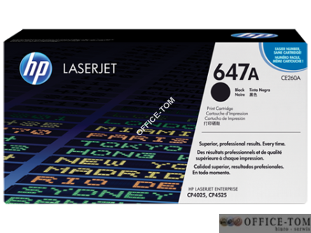 Toner HP 647A (CE260A) czarny 8500str