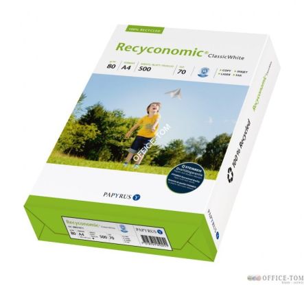 Papier xero A4 RECYCONOMIC 70 80g 88031811