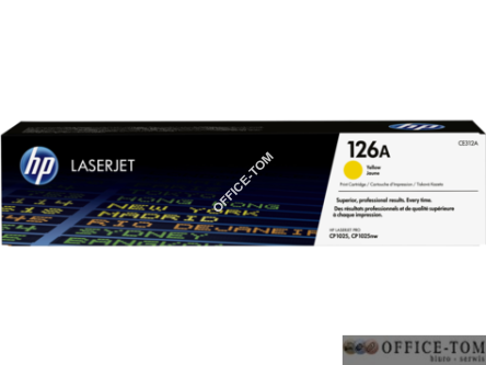 Toner HP 126A (CE312A) żółty 1000str