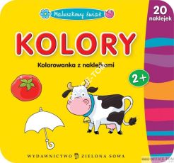 Książka MALUSZKOWY ŚWIAT-Kolory 9788378955160 Zielona Sowa