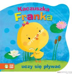 Książka KACZUSZKA FRANKA UCZY SIĘ PŁYWAĆ 9788378957041 Zielona Sowa