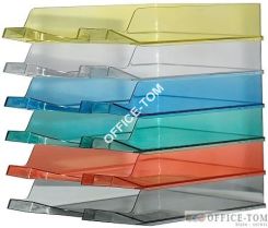 Szuflada na biurko przezroczysta niebieski 100553683 Bantex