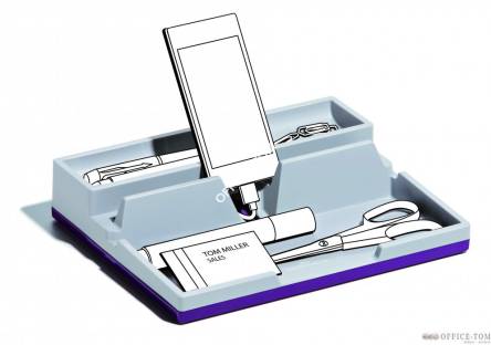 Przybornik na biurko SMART OFFICE 761312 j.fifioletowy VARIOCOLOR DURABLE