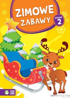 Książka Zimowe zabawy. Zeszyt 2  Zielona Sowa