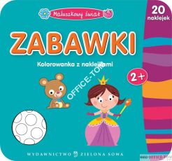 Książka MALUSZKOWY ŚWIAT-Zabawki 9788378955207 Zielona Sowa