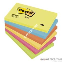 Bloczki samoprzylepne 3M POST-IT® 655MLBA 127x76 Paleta spokojna 600k