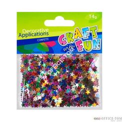 Ozdoby metaliczne Gwiazdy 14G CRAFT WITH FUN
