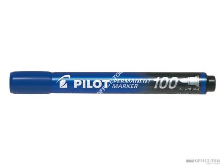 Marker Permanentny SCA-100 Niebieski Pilot