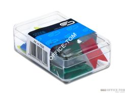 Szpilki chorągiewki kolorowe 34  20sztukFOLIA E&D PLASTIC