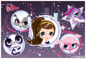 Puzzle Gwiazdy -Littlest Pet Shop 160 elementów TREFL 15236