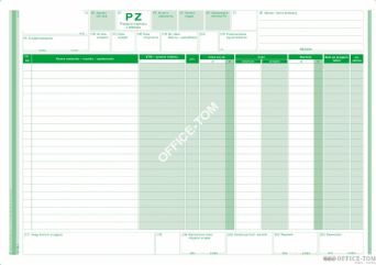 PZ przyjęcie materiału z zewnątrz MICHALCZYK I PROKOP A4 80 kartek