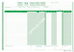 PZ przyjęcie materiału z zewnątrz MICHALCZYK I PROKOP A4 80 kartek