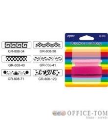 Dziurkacz ozdobny brzegowy  mix B GRAND -808 110-1607