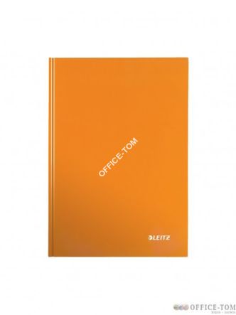 Brulion w kratkę A5 Leitz WOW, pomarańczowy
