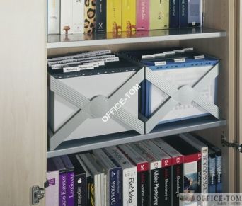 Kosz na teczki zawieszane Carry®  na 30 teczek