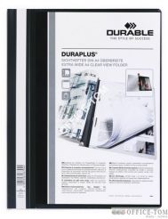 Skoroszyt DURABLE prezentacyjny DURAPLUS® czarny