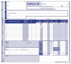 Faktura VAT MICHALCZYK I PROKOP 2/3 A4 80 kartek