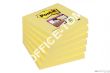 Bloczek samoprzylepny Post-it® Super Sticky, żółty, 90 kartek, 76x76mm - 2