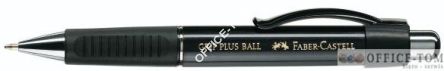 Długopis Grip Plus 1407 Czarny Metalik FABER-CASTELL