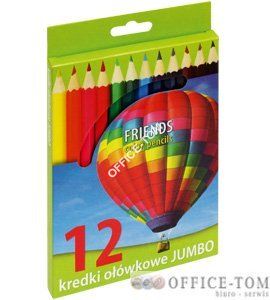Kredki ołówkowe 12kol JUMBO KOLOR 170-1370 GRAND