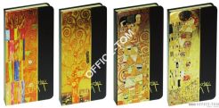 Notatnik ekskluzywny NARCISSUS 80k. Klimt 8x16 4 wzory