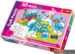 Puzzle Przygody Smerfów - Maxi konturowe 30 elementów TREFL 14168 - 3