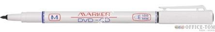 Marker RYSTOR 1mm DVD-CD/A czarny