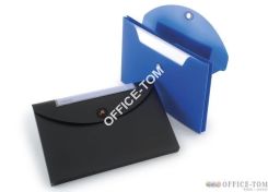 Teczka na zatrzask REXEL OPTIMA A4 niebieska - 3 szt