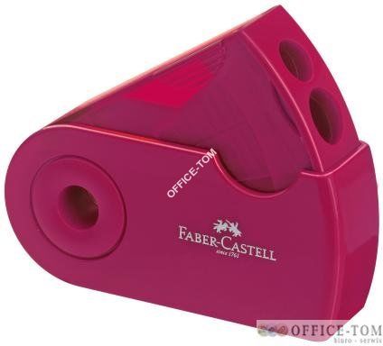 Temperówka Podwójna Sleeve czerwona/niebieska FABER-CASTELL