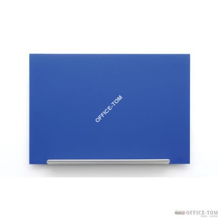 Tablica szklana Nobo Diamond niebieska 677x381 mm 1905187