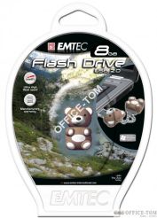 Pamięć USB EMTEC 8GB miś   EKMMD8GM311
