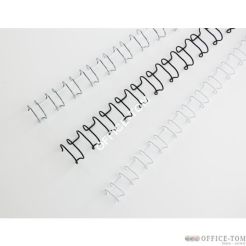 Grzbiety drutowe GBC A4 21L 12 mm czarne (100)