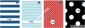 Zeszyt A5 32 linia UV Kolekcja nr 306 Stripes & Dots INTERDRUK