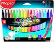 Flamastry trójkątne 18kol COLOR 845021 MAPED - 2