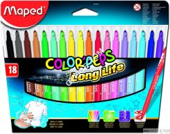 Flamastry trójkątne 18kol COLOR 845021 MAPED