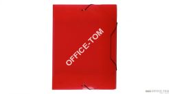 Teczka z gumką pudełko 4cm transp.kolor 1-TG-14 BIURFOL