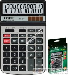 Kalkulator biurowy TOOR TR-1216 12-pozycyjny