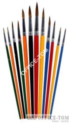 Pędzle do akwareli, 12szt. Nr 2 - 12 okrągłe Grand