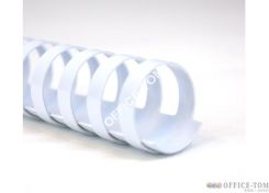 Grzbiety GBC plastikowe 8mm - 100 szt. Białe